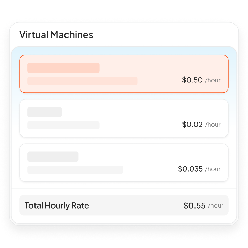 Pay for What You Actually Use